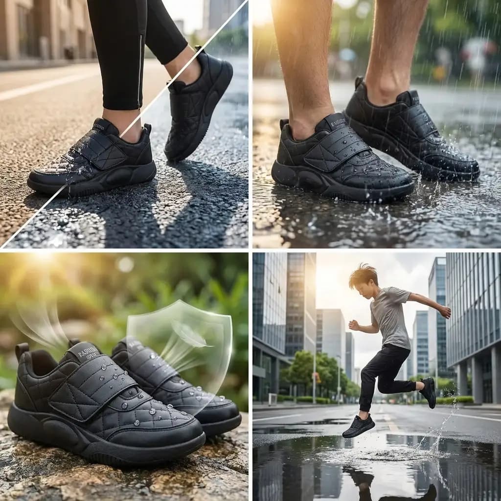 Un solo par para el sol o la lluvia.