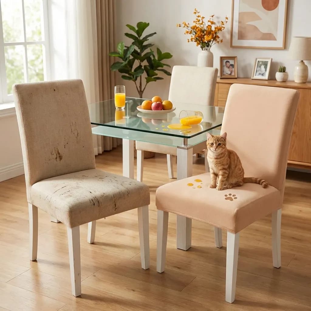 Cambié el look del comedor sin gastar.