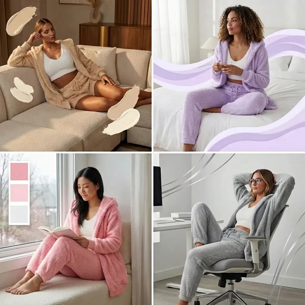 Colores que transmiten calma y estilo.