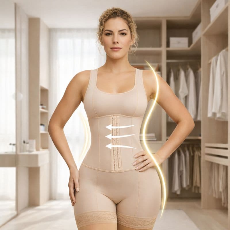 Define tu cintura de forma natural.