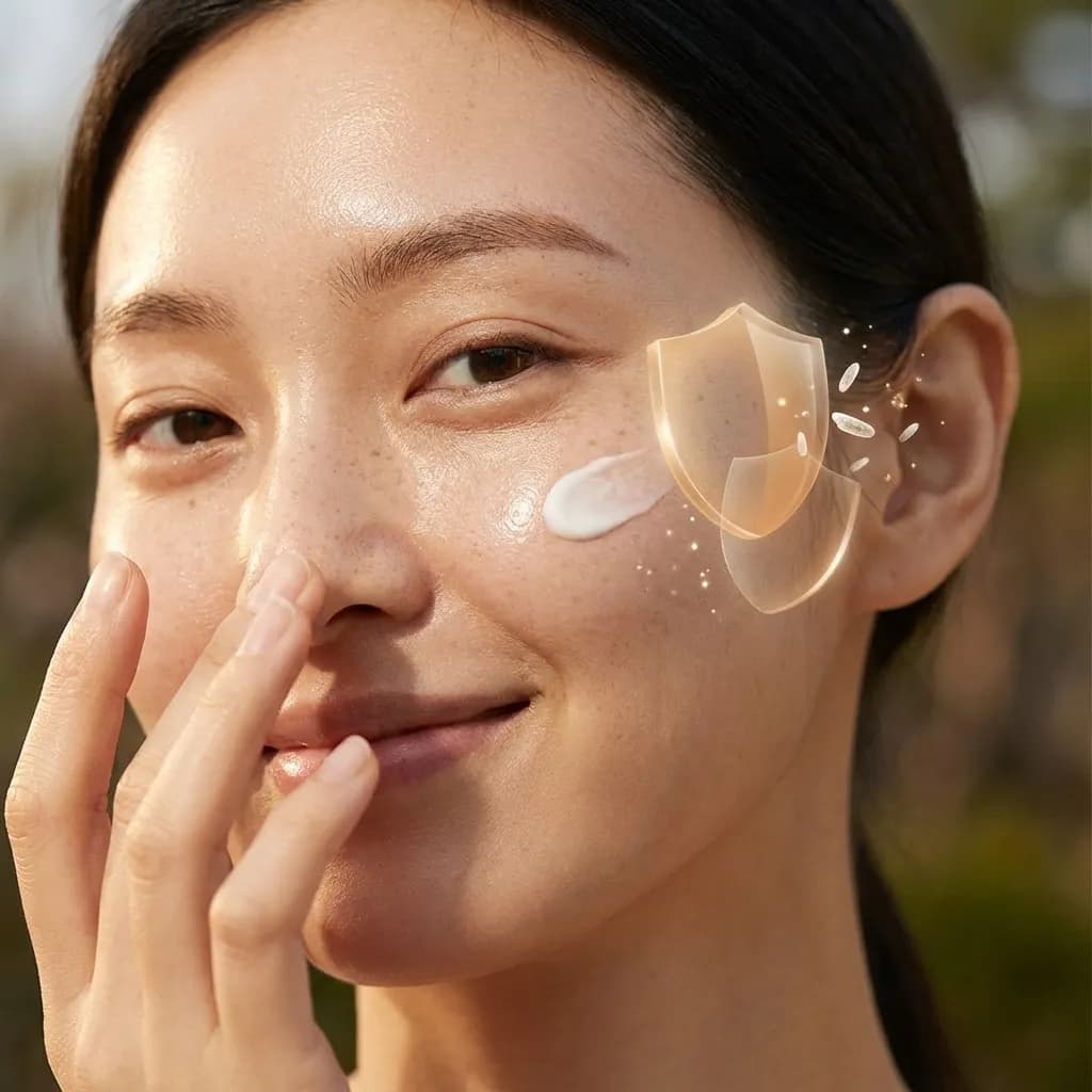 Luminosidad 'Glass Skin'. "Consigue ese brillo natural y saludable de las pieles coreanas. Un acabado radiante, pero nunca graso."