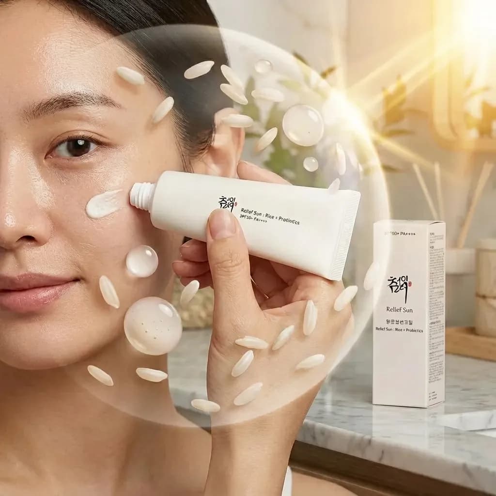 Nutrición Bio-Orgánica. "Mucho más que protección: una infusión de arroz y probióticos que calma, repara y devuelve la vitalidad a tu rostro."